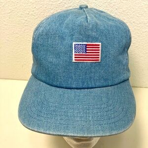 Vintage cotton American flag patriotic dad hat 4th of July festive cap baseball
